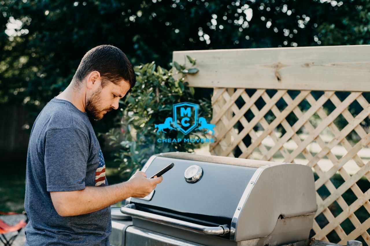  How to move a grill to a new house?